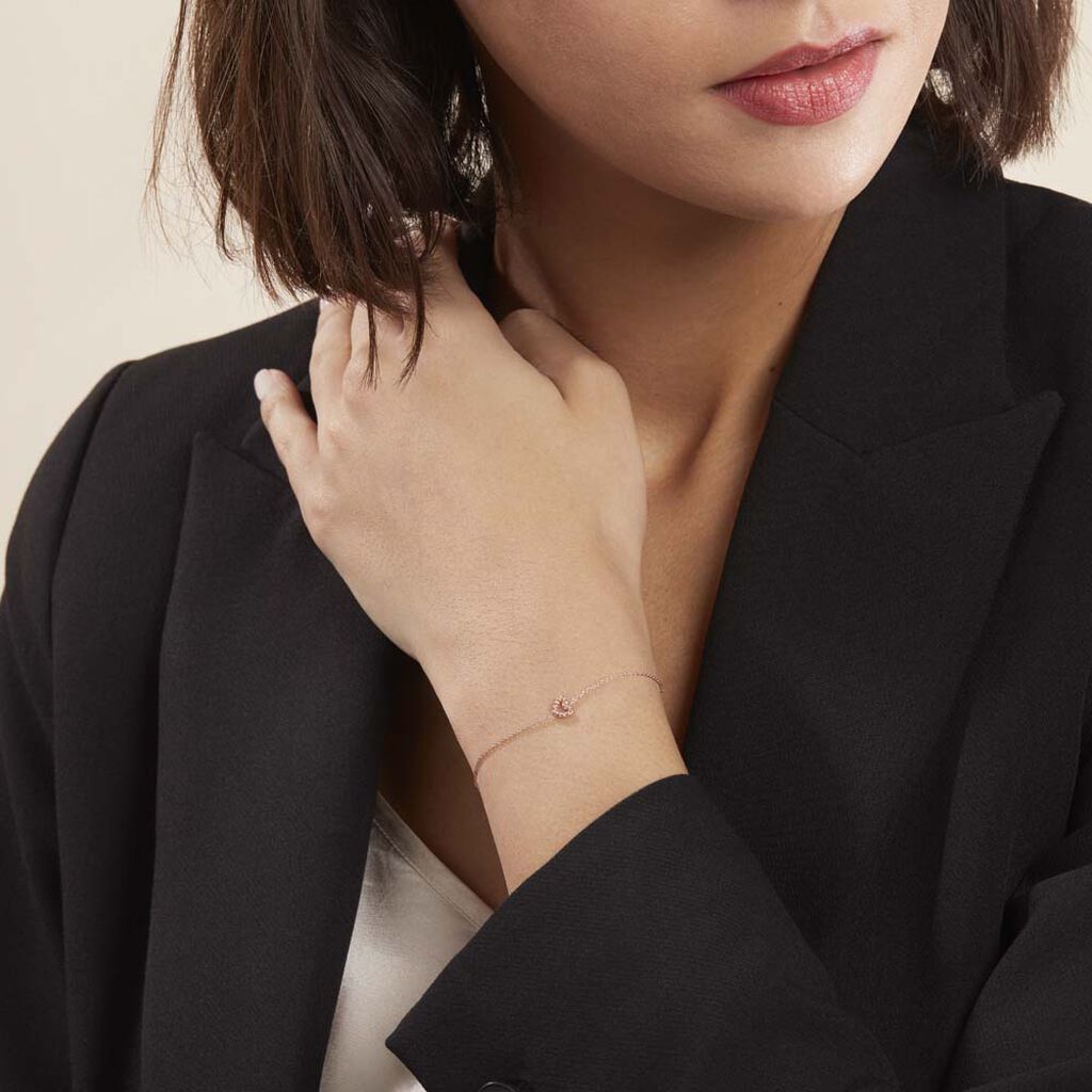 Bracelet Menel Argent Rose