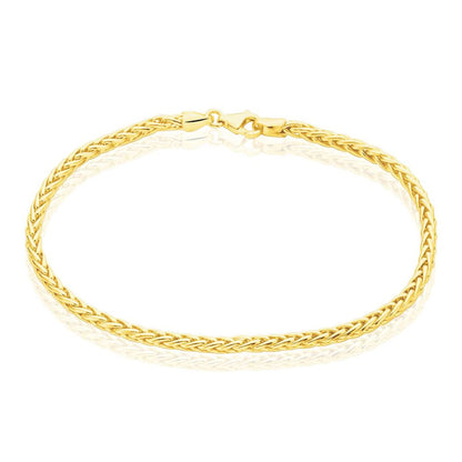 Bracelet Jany Maille Palmier Or Jaune