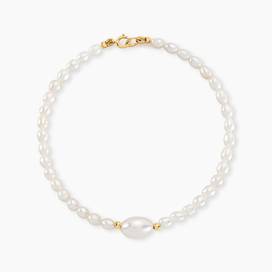 Bracelet Akil Or Jaune Perle De Culture