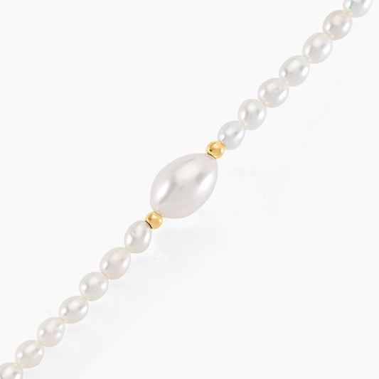 Bracelet Akil Or Jaune Perle De Culture