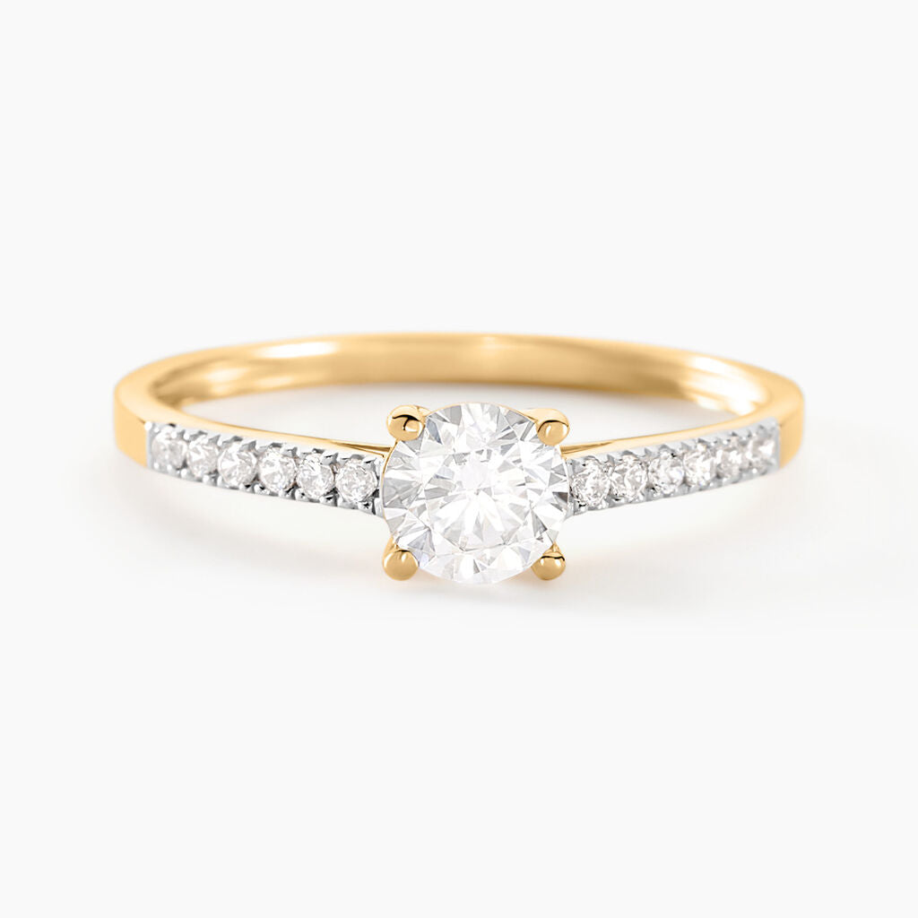 Bague Manon Or Jaune Oxyde De Zirconium