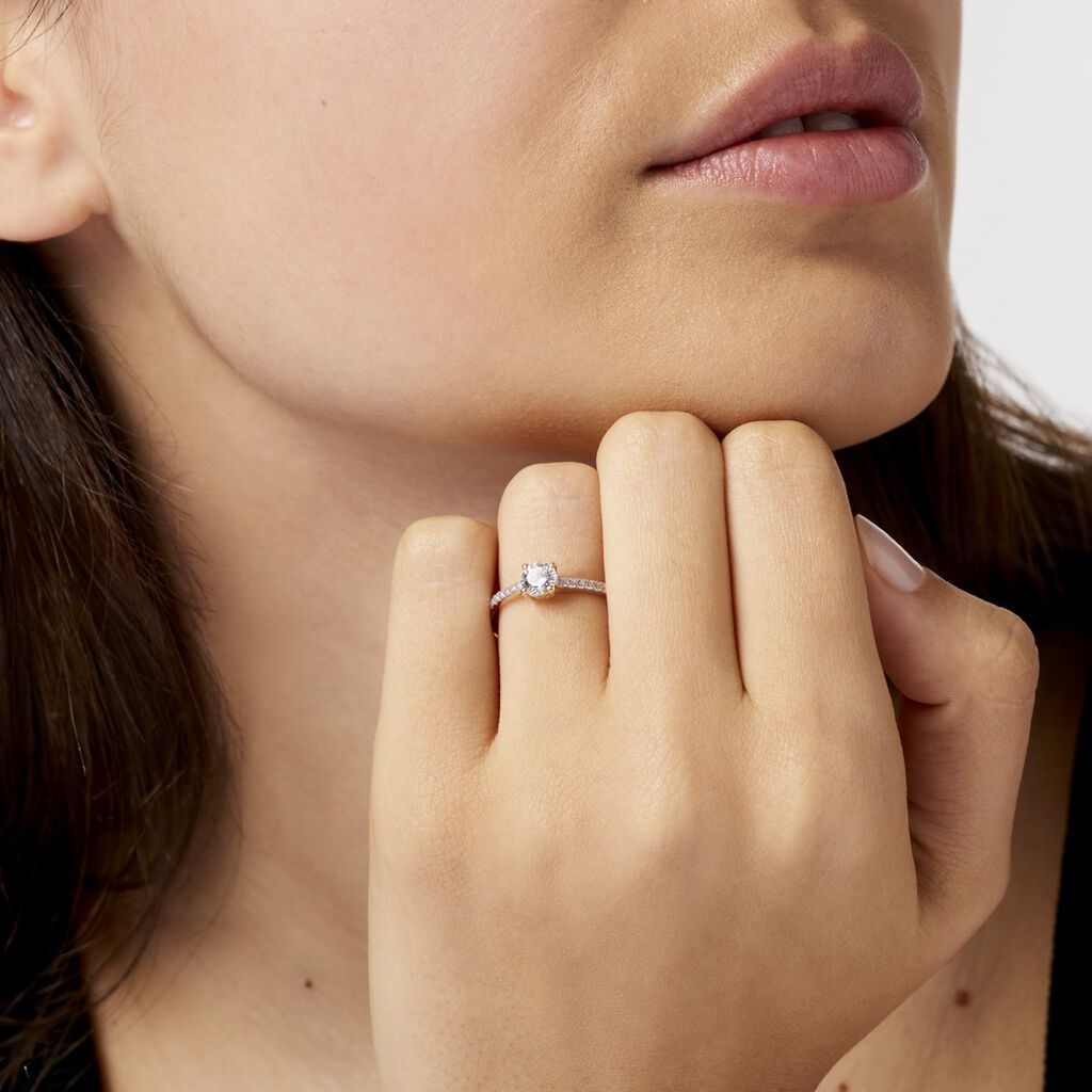 Bague Manon Or Jaune Oxyde De Zirconium