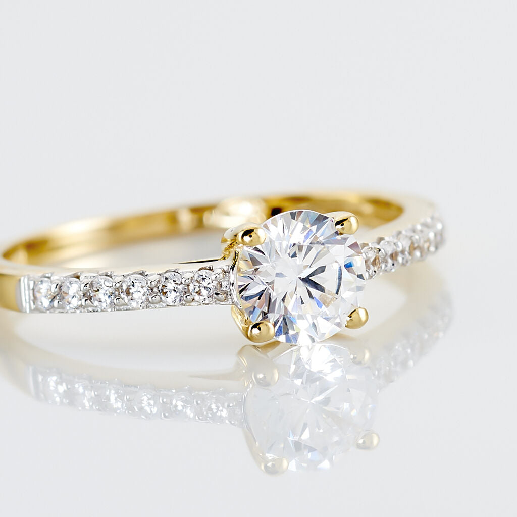 Bague Manon Or Jaune Oxyde De Zirconium
