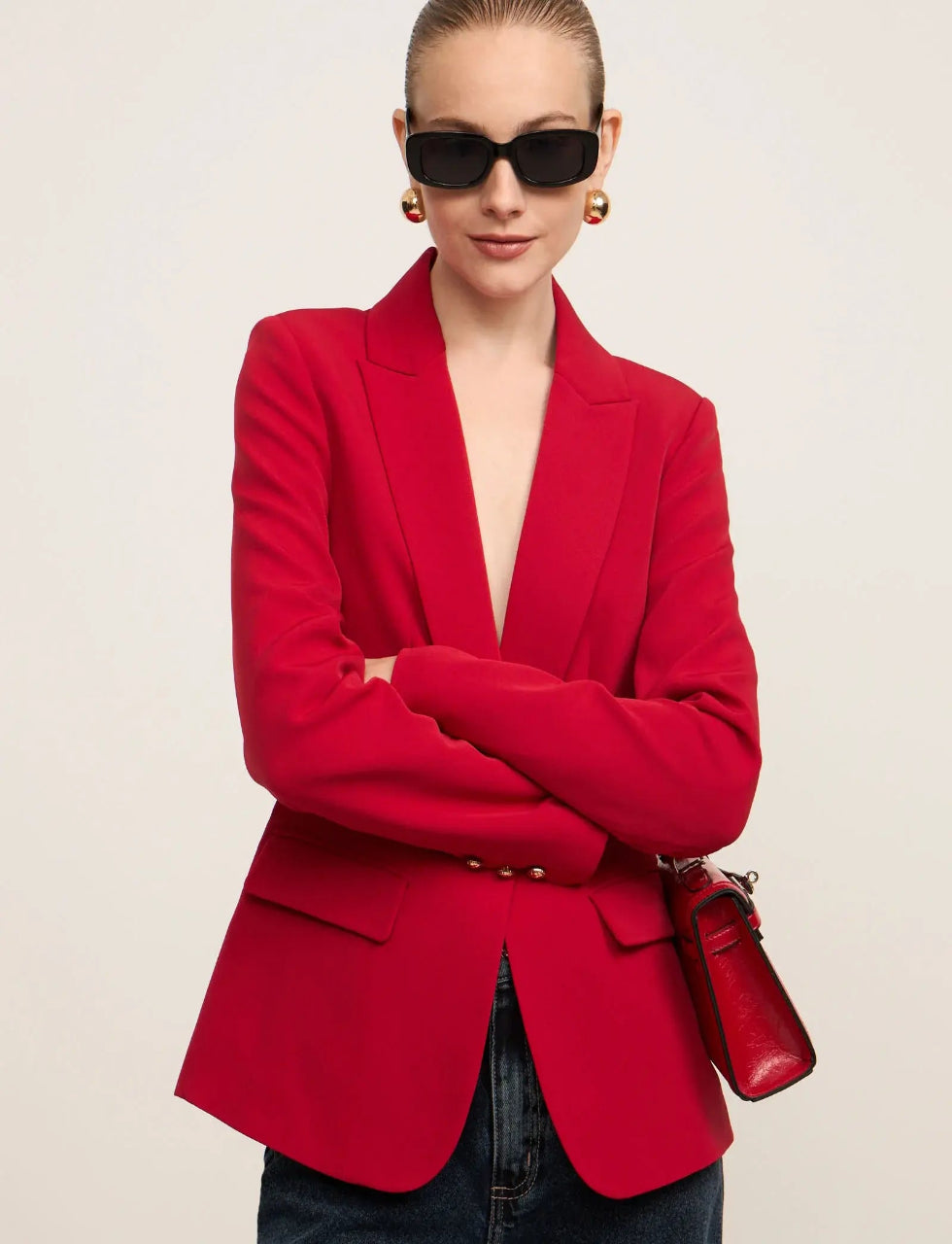 Blazer Rouge