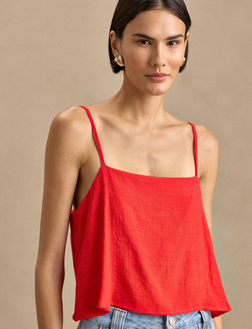 Conjunto Camisa e Cropped Rouge