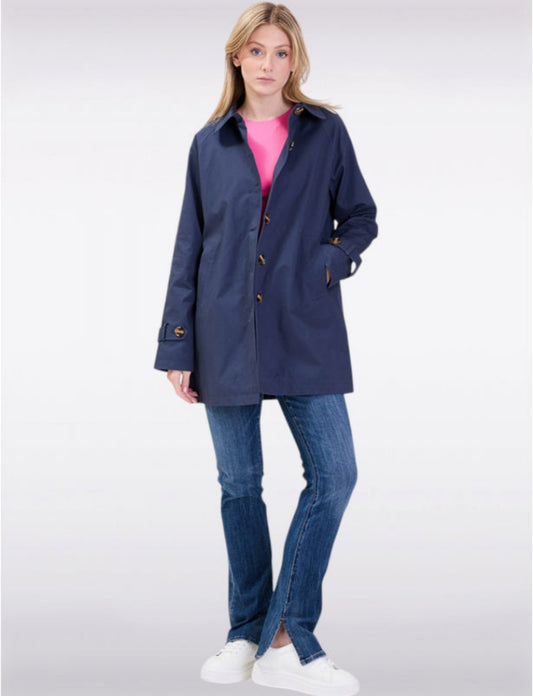 Manteau Trench Océan