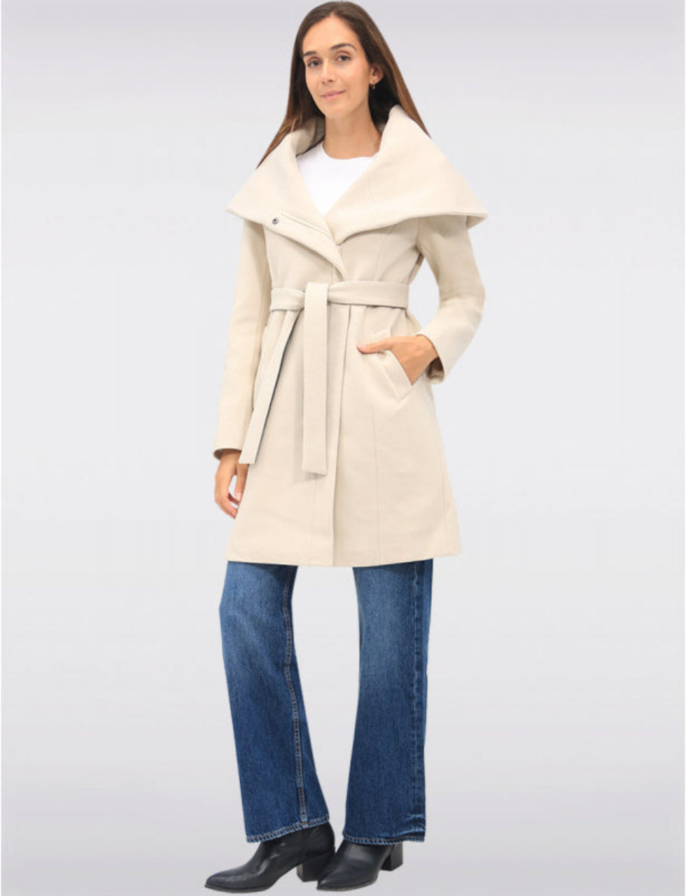 Lucie Manteau Zippé Élégant en Twill Côtelé Végan Avec Capuche Oversize Par Saki