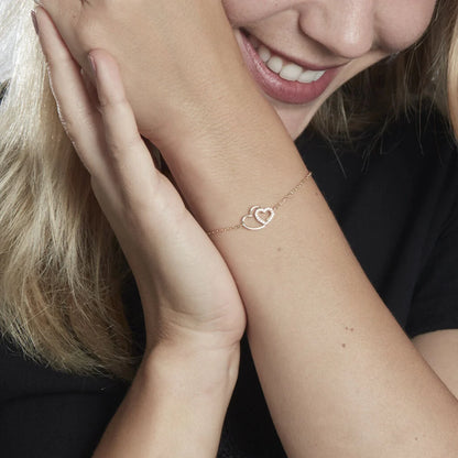 Bracelet Alexandra Plaqué Or Jaune Oxyde De Zirconium