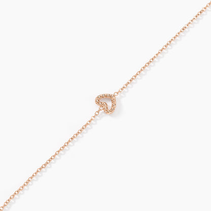 Bracelet Menel Argent Rose